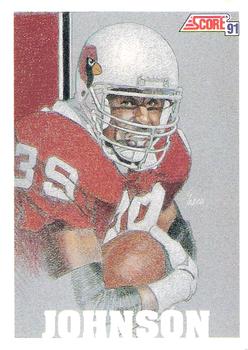 Johnny Johnson Phoenix Cardinals 1991 Score NFL Team MVP #627